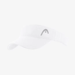 PERFORMANCE VISOR CAP WH TENNIS HEAD