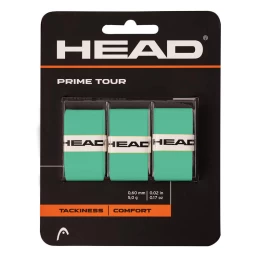 PRIME TOUR REGULAR 3 X OVERGRIP TENNIS HEAD Black