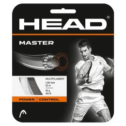 MASTER 16L  ΧΟΡΔΗ TENNIS HEAD White Διάμετρος: 1.28mm