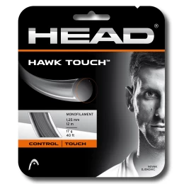 HAWK TOUCH - ΧΟΡΔΗ TENNIS HEAD Ανθρακί Διάμετρος: 1,25mm