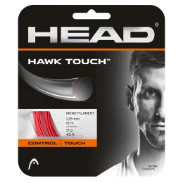 HAWK TOUCH - ΧΟΡΔΗ TENNIS HEAD Ανθρακί Διάμετρος: 1,25mm