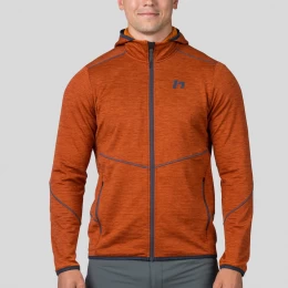 DAMAR HOODY SWEATSHIRT BURNT ORANGE MEL  HANNAH