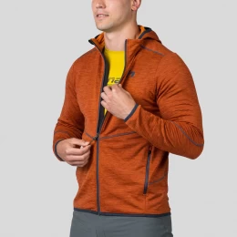 DAMAR HOODY SWEATSHIRT BURNT ORANGE MEL  HANNAH