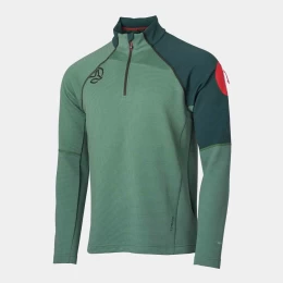 LEMIK 1/2  ZIP M 6265 FIR GREEN TERNUA