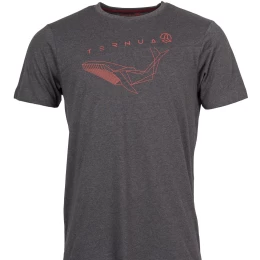 SILD T-SHIRT -TERNUA Whales Grey