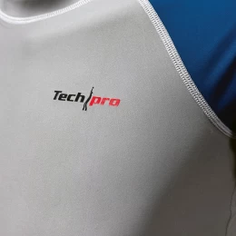 BLOCK RASH GUARD L/S ΓΚΡΙ/ΜΠΛΕ TECH-PRO