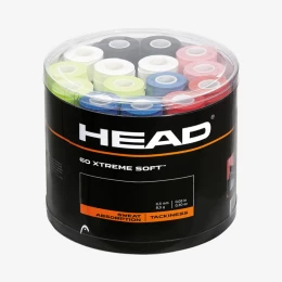 XTREMESOFT 60 X BOX X 2 MIXED OVERGRIP TENNIS HEAD