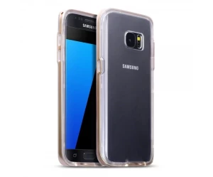  ΔΙΑΦΑΝΗ ΘΗΚΗ ΣΙΛΙΚΟΝΗΣ ΜΕ BUMPER SAMSUNG GALAXY S7 BY TERRAPIN (136-002-040)