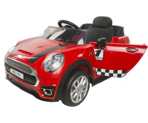 ΗΛΕΚΤΡΟΚΙΝΗΤΟ MINI COOPER STYLE 12V #5246098 RED SCORPIONWHEELS