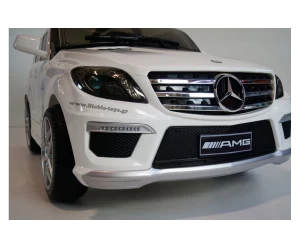 ΗΛΕΚΤΡΟΚΙΝΗΤΟ MERCEDES ML63 AMG #5247063 WHITE SCORPIONWHEELS