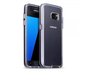 Διάφανη Θήκη Σιλικόνης με Bumper Samsung Galaxy S7 (136-002-038) BY TERRAPIN OEM