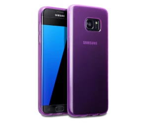 Ημιδιάφανη Θήκη Samsung Galaxy S7 Edge by Terrapin - Purple (118-002-543) OEM