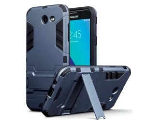 Ανθεκτική Θήκη με Stand Samsung Galaxy J3 2017 - Dark Blue (131-002-045) BY TERRAPIN OEM