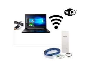 Κεραία Εξωτερικής Χρήσης WiFi Usb Μεγάλης Απόστασης για Δωρεάν internet με 5 μέτρα καλώδιο 16 dBi πάρτε σήμα έως 500m μακριά OEM