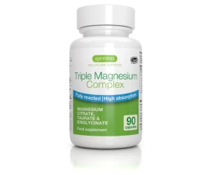 Triple Magnesium Complex (90 caps) iGennus 195mg ανά κάψουλα- Σύμπλεγμα Τριπλού Μαγνησίου, Magnesium Taurate, Bisglycinate & Citrate, Φόρμουλα Υψηλής Απορρόφησης