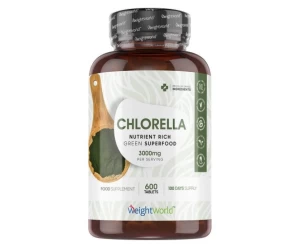 Βιολογική Χλωρέλα Bio Chlorella Algae 3000mg 600tabs Weightworld