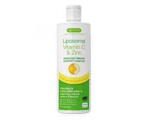 Liposomal Vitamin C 1000mg & Zinc 450ml Igennus για την υποστήριξη του ανοσοποιητικού συστήματος 