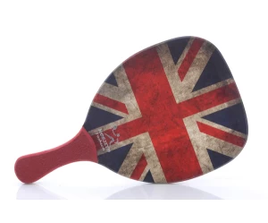 ΡΑΚΕΤΑ ΠΑΡΑΛΙΑΣ MORSETO FASHION ENGLAND FLAG με Κόκκινη Ίσια Λαβή 