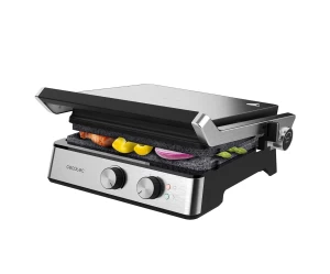 Rock'nGrill Blaze CEC-02968 Τοστιέρα Γκριλιέρα 2400 W Ασημί