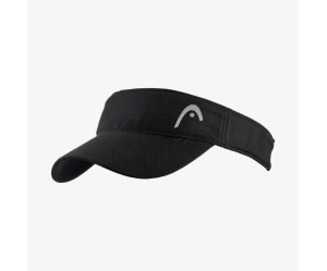 PERFORMANCE VISOR CAP BK TENNIS HEAD