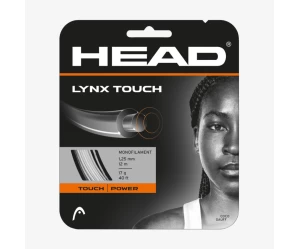 LYNX TOUCH  ΧΟΡΔΗ TENNIS HEAD BK Διάμετρος: 1,25mm