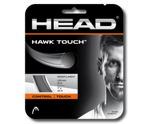 HAWK TOUCH - ΧΟΡΔΗ TENNIS HEAD Ανθρακί Διάμετρος: 1,25mm