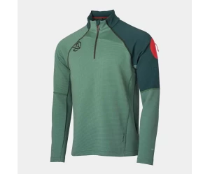 LEMIK 1/2  ZIP M 6265 FIR GREEN TERNUA