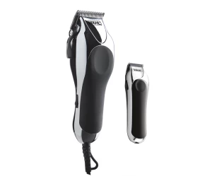 DELUXE CHROME PRO COMBO EU Σετ Κουρευτική Μηχανή Ρεύματος & Trimmer Μπαταρίας