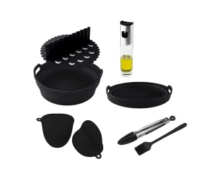 Cecofry Silicone Pack Accessories CEC-03341 Σετ Αξεσουάρ Φριτεζας Αέρος 7 τμχ (Air Fryer)