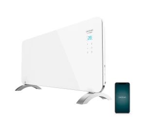 READY WARM 6750 CRYSTAL CONNECTION CEC-05320 Θερμοπομπός 2000W επιδαπέδιος με Θερμοστάτη. Οθόνη αφής και Wi-Fi 101144