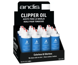 ANDIS CLIPPER OIL #12501 Λάδι για Κουρευτικές Μηχανές σε Συσκευασία 12τμχ των 118ml| 102502