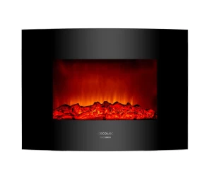 READY WARM 2200 CURVED FLAMES CONNECTED CEC-05365 Ηλεκτρικό Τζάκι Επιτοίχιο 2000W με  Τηλεχειριστήριο 101118