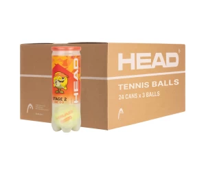 HEAD STAGE 2 ORANGE ΚΟΥΤΑ 24Χ3 BALL ΜΠΑΛΛΑΚΙΑ TENNIS