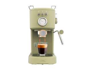 POWER ESPRESSO 20 RETRO GREEN CEC-01723 Μηχανή Espresso 20 bar Πράσινη 102390