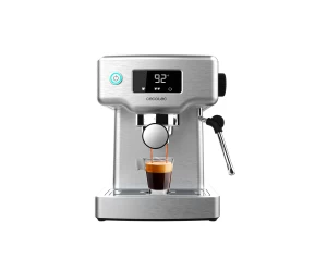 POWER ESPRESSO 20 BARISTA COMPACT CEC-01986 Μηχανή Espresso 1465W Πίεσης 20 Bar Ασημί 102399