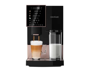 CREMMAET COMPACTCCINO BLACK ROSE CEC-01478 Αυτόματη Μηχανή Espresso 19 bar Μαύρη 102384