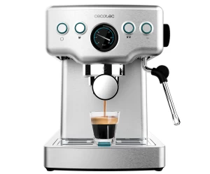 POWER ESPRESSO 20 BARISTA MINI CEC-01982 Μηχανή Espresso 1465W Πίεσης 20 Bar Ασημί 102400