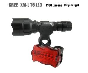 ΦΑΚΟΣ ΠΟΔΗΛΑΤΟΥ ΕΠΑΝΑΦΟΡΤΙΖΟΜΕΝΟΣ LED CREE LED XM-L T6 1300 LUMENS