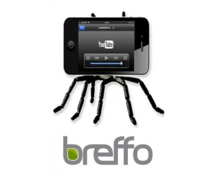 BREFFO SPIDERPODIUM ΒΑΣΗ IPHONE-IPOD-MP3 ΜΑΥΡΟ