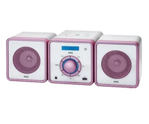 ΣΤΕΡΕΟΦΩΝΙΚΟ MINI HI-FI MUSIC CENTER AEG MC 4455 PINK