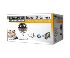 IP ΚΑΜΕΡΑ ΕΣΩΤΕΡΙΚΟΥ ΧΩΡΟΥ KONIG SEC-IPCAM 105 WHITE