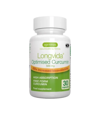 Κουρκουμίνη Longvida Optimised Curcumin 500 mg | 30 capsules