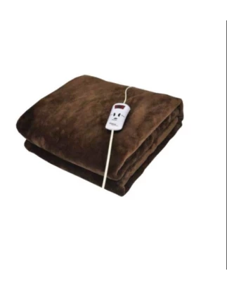 ΗΛΕΚΤΡΙΚΗ ΚΟΥΒΕΡΤΑ ΚΑΦΕ OB-003 FLEECE 130X160cm OEM