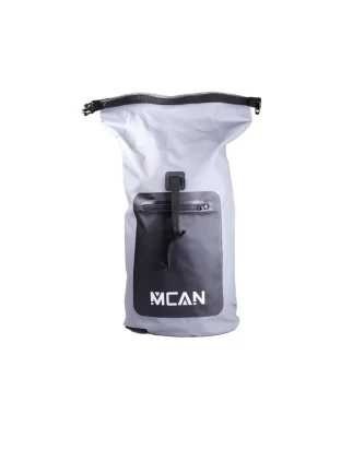 ΣΤΕΓΑΝΟ ΣΑΚΙΔΙΟ ΠΛΑΤΗΣ ΣΕ ΓΚΡΙ ΧΡΩΜΑ DRY BAG MCAN 35L - MC35L