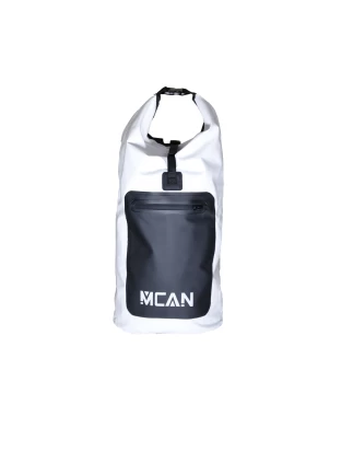 ΣΤΕΓΑΝΟ ΣΑΚΙΔΙΟ ΠΛΑΤΗΣ ΣΕ ΛΕΥΚΟ ΧΡΩΜΑ DRY BAG MCAN 35L - MC35LG 