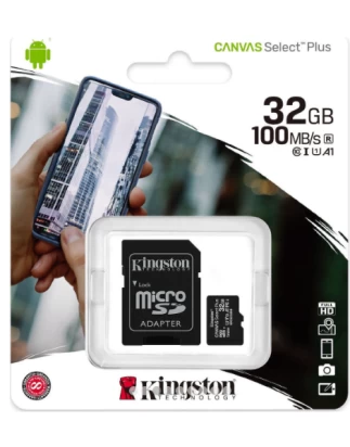 Κάρτα μνήμης 32 GB Micro SD Class 10 με sd αντάπτορα