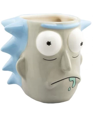  XL ΚΕΡΑΜΙΚΗ ΚΟΥΠΑ RICK AND MORTY 3D RICK MUG 500ML 