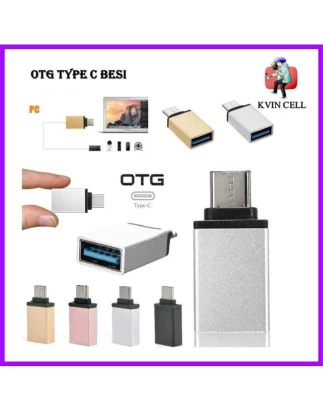 OTG Αντάπτορας TYPE C σε θηλυκό USB 3.0 - Συμβατός με όλες τις ψηφιακές συσκευές Type-C, όπως U-disk, card reader, MP3, keyobard, κάμερα, τηλέφωνα και macbook κλπ