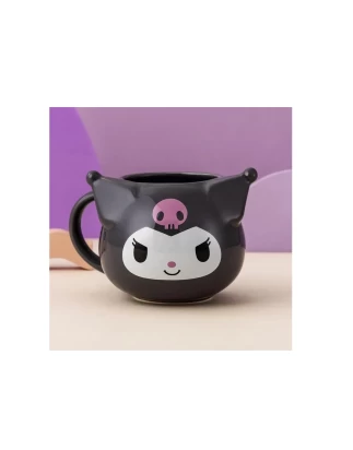 ΓΝΗΣΙΟ Sanrio Original In Stock Mug Kuromi Cute KERAMIKH KOYΠΑ 400ΜL 776 