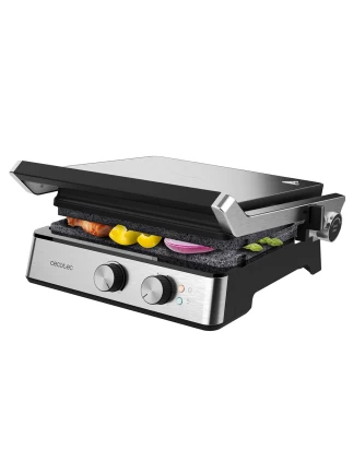 Rock'nGrill Blaze CEC-02968 Τοστιέρα Γκριλιέρα 2400 W Ασημί